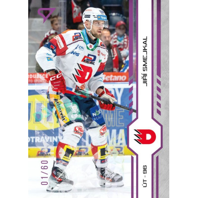 2024/25 Sportzoo ELH 1. serie #034 Jiří Smejkal Purple Iceberg xx/60