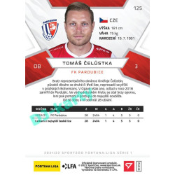 2021/22 Sportzoo Fortuna Liga Tomáš Čelůstka #125