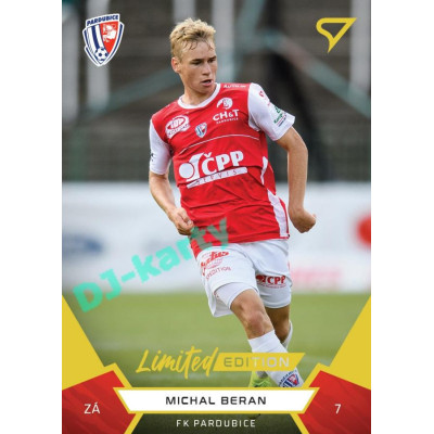 2021/22 Sportzoo Fortuna Liga Michal Beran #128 Gold xx/99