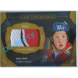 2020/21 OFS 1.série Daniel Rákos #GUM-DRÁ 51/109 Game Used Material