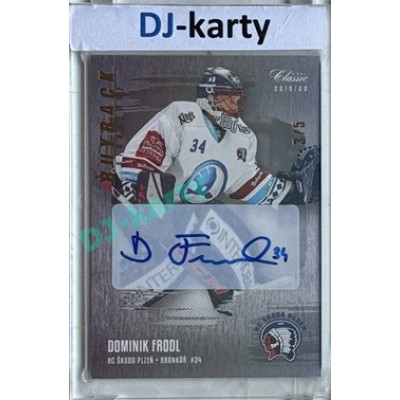 Buyback Signature OFS 19/20 #43 Silver Rainbow Dominik Frodl x/5