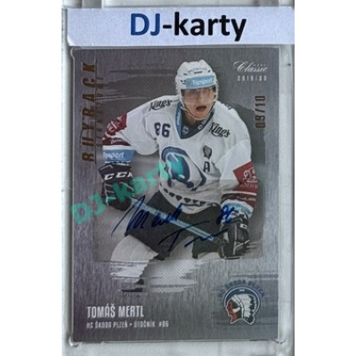 Buyback Signature OFS 19/20 #49 Silver Rainbow Tomáš Mertl xx/10