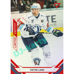 2021/22 Sportzoo TIPSPORT ELH 2. série #330 Viktor Lang Red xx/49