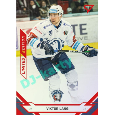 2021/22 Sportzoo TIPSPORT ELH 2. série #330 Viktor Lang Red xx/49