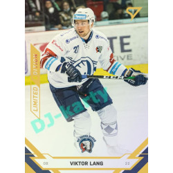 2021/22 Sportzoo TIPSPORT ELH 2. série #330 Viktor Lang Gold xx/19