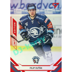 2021/22 Sportzoo TIPSPORT ELH 2. série #331 Filip Kuťák Red xx/49