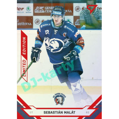 2021/22 Sportzoo TIPSPORT ELH 2. série #332 Sebastián Malát Red xx/49