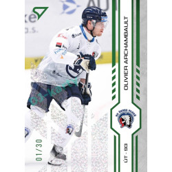 2024/25 Sportzoo ELH 1. serie #208 Olivier Archambault Green Glitter xx/30