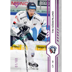 2024/25 Sportzoo ELH 1. serie #216 Tim Söderlund Purple Iceberg xx/60