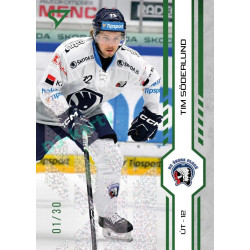2024/25 Sportzoo ELH 1. serie #216 Tim Söderlund Green Glitter xx/30