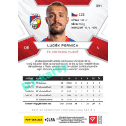 2021/22 Sportzoo Fortuna Liga Luděk Pernica #91