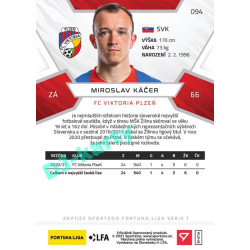 2021/22 Sportzoo Fortuna Liga Miroslav Káčer #94