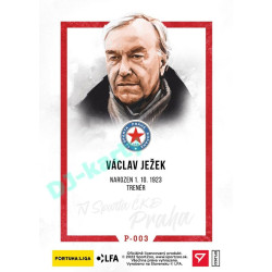 2023 Sportzoo Dekády fotbalové ligy #P-003 Václav Ježek Portrét