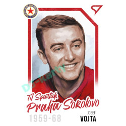 2023 Sportzoo Dekády fotbalové ligy #P-005 Josef Vojta Portrét