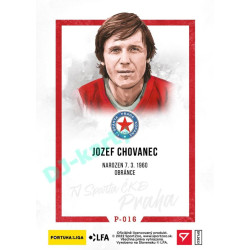 2023 Sportzoo Dekády fotbalové ligy #P-016 Josef Chovanec Portrét