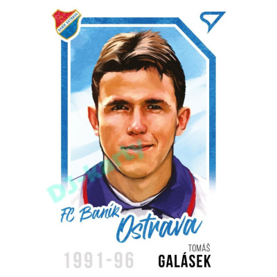 2023 Sportzoo Dekády fotbalové ligy #P-021 Tomáš Galásek Portrét