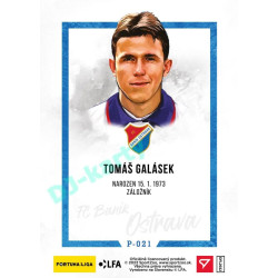 2023 Sportzoo Dekády fotbalové ligy #P-021 Tomáš Galásek Portrét