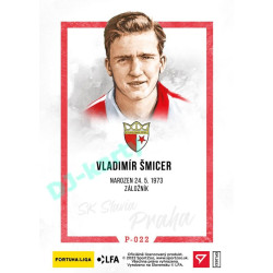 2023 Sportzoo Dekády fotbalové ligy #P-022 Vladimír Šmicer Portrét