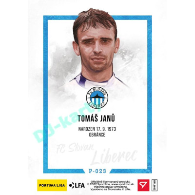 2023 Sportzoo Dekády fotbalové ligy #P-023 Tomáš Janů Portrét