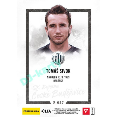2023 Sportzoo Dekády fotbalové ligy #P-027 Tomáš Sivok Portrét