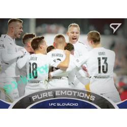 2021/22 Sportzoo Fortuna Liga 2. série #PE-02 1.FC Slovácko PURE EMOTIONS
