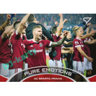 2021/22 Sportzoo Fortuna Liga 2. série #PE-03 AC Sparta Praha PURE EMOTIONS