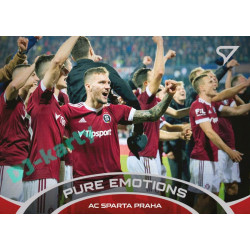 2021/22 Sportzoo Fortuna Liga 2. série #PE-03 AC Sparta Praha PURE EMOTIONS