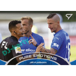 2021/22 Sportzoo Fortuna Liga 2. série #PE-06 Jiří Fleišman PURE EMOTIONS