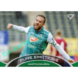 2021/22 Sportzoo Fortuna Liga 2. série #PE-10 Martin Doležal PURE EMOTIONS
