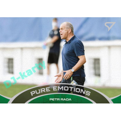 2021/22 Sportzoo Fortuna Liga 2. série #PE-11 Petr Rada PURE EMOTIONS