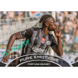 2021/22 Sportzoo Fortuna Liga 2. série #PE-14 Fortune Bassey PURE EMOTIONS