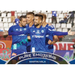2021/22 Sportzoo Fortuna Liga 2. série #PE-15 Martin Hála PURE EMOTIONS