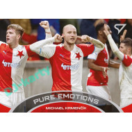 2021/22 Sportzoo Fortuna Liga 2. série #PE-16 Michael Krmenčík PURE EMOTIONS
