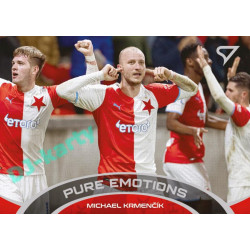 2021/22 Sportzoo Fortuna Liga 2. série #PE-16 Michael Krmenčík PURE EMOTIONS