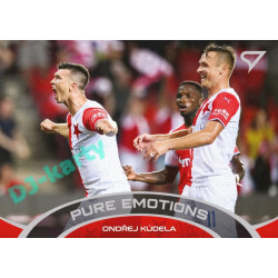 2021/22 Sportzoo Fortuna Liga 2. série #PE-17 Ondřej Kúdela PURE EMOTIONS
