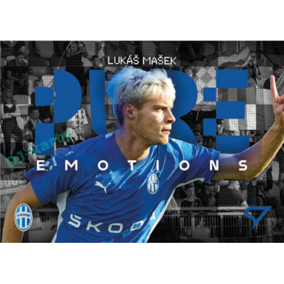 2024/25 Sportzoo Chance Liga 2. série #PE-07 Lukáš Mašek Pure Emotions - 3D