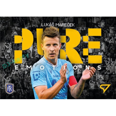 2024/25 Sportzoo Chance Liga 2. série #PE-10 Lukáš Mareček Pure Emotions - 3D