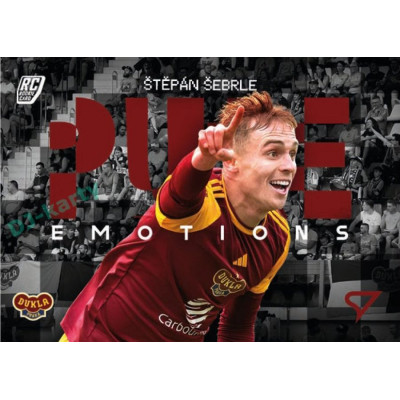 2024/25 Sportzoo Chance Liga 2. série #PE-18 Štěpán Šebrle Pure Emotions - 3D