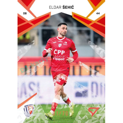 2024/25 Sportzoo Chance Liga 2. série #311 Eldar Šehić Copper Diamond xx/70