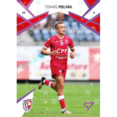 2024/25 Sportzoo Chance Liga 2. série #314 Tomáš Polyák Cosmic Pink