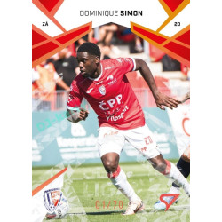2024/25 Sportzoo Chance Liga 2. série #315 Dominique Simon Copper Diamond xx/70
