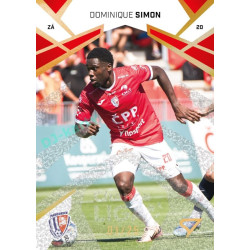 2024/25 Sportzoo Chance Liga 2. série #315 Dominique Simon Gold Glitter xx/25