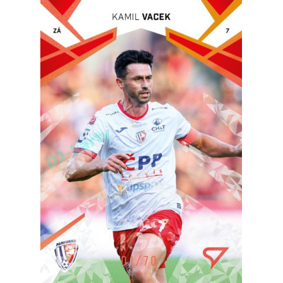 2024/25 Sportzoo Chance Liga 2. série #318 Kamil Vacek Copper Diamond xx/70