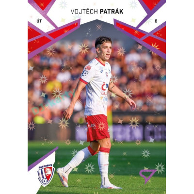 2024/25 Sportzoo Chance Liga 2. série #320 Vojtěch Patrák Cosmic Pink