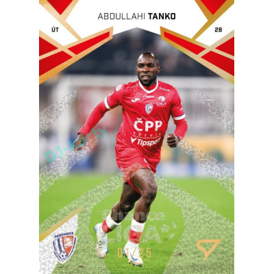 2024/25 Sportzoo Chance Liga 2. série #321 Abdullahi Tanko Gold Glitter xx/25
