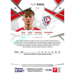 2024/25 Sportzoo Chance Liga 2. série #316 Filip Šancl