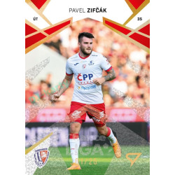 2024/25 Sportzoo Chance Liga 2. série #322 Pavel Zifčák Gold Glitter xx/25