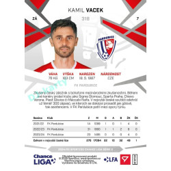 2024/25 Sportzoo Chance Liga 2. série #318 Kamil Vacek