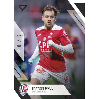 2022/23 Sportzoo Fortuna Liga 2. série #323 Bartosz Pikul Black xx/19