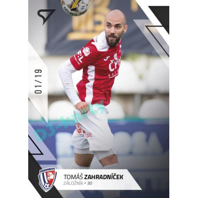 2022/23 Sportzoo Fortuna Liga 2. série #324 Tomáš Zahradníček Black xx/19